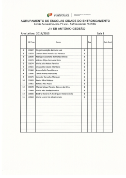 Escola B&aacute;sica Ant&oacute;nio Gede&atilde;o