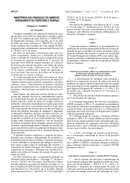 Portaria n.º 3-A/2014, de 7 de janeiro
