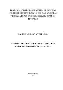 Disserta&ccedil;&atilde;o - Biblioteca Digital da PUC