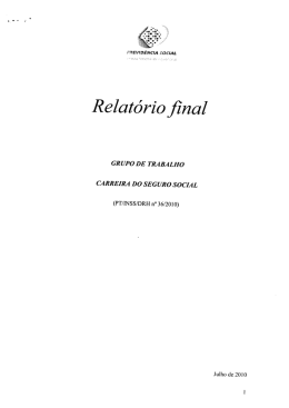 Portaria DRH/INSS nº36