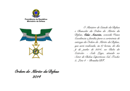 Ordem do Mérito da Defesa 2014