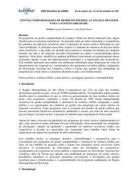 GEST&Atilde;O COMPARTILHADA DE RES&Iacute;DUOS S&Oacute;LIDOS