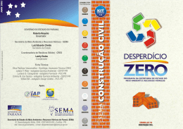 Constru&ccedil;&atilde;o Civil - Planeta Recicl&aacute;vel