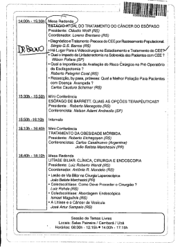 11.3.256b - Relator do tema H&aacute; lugar para videocirurgia no