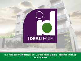 Rua Jos&eacute; Roberto Vitorazzi, 80 &ndash; Jardim Nova Alian&ccedil;a