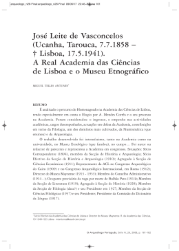 (Ucanha, Tarouca, 7.7.1858 &ndash; &dagger; Lisboa, 17.5.1941).