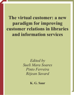 The Virtual Customer