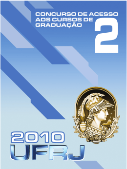 Prova UFRJ - 2010