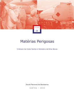 Mat&eacute;rias Perigosas