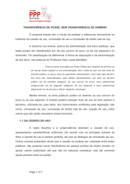 Page 1 of 7 TRANSFERÊNCIA DE POSSE, SEM