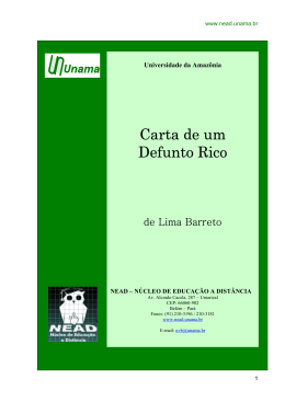 Carta de um Defunto Rico