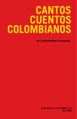 CUENTOS COLOMBIANOS CANTOS