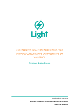liga&ccedil;&atilde;o nova ou altera&ccedil;&atilde;o de carga para unidades