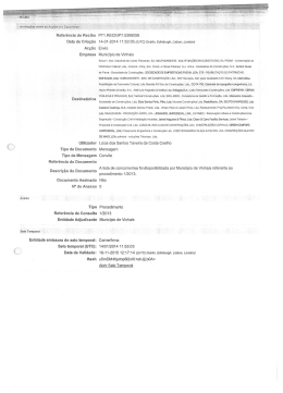 Publica&ccedil;&atilde;o de lista de concorrentes