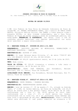 edital na &iacute;ntegra - Leil&otilde;es Judiciais MG