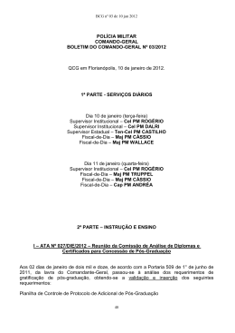 POL&Iacute;CIA MILITAR