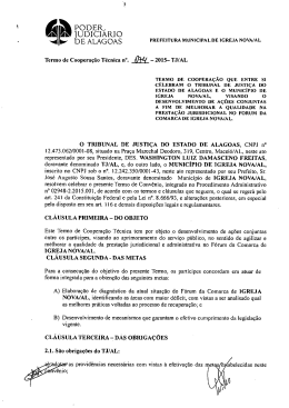 Arquivo - Tribunal de Justi&ccedil;a do Estado de Alagoas