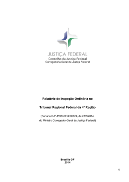 12 a 23/5/2014 Processo n - Conselho da Justi&ccedil;a Federal