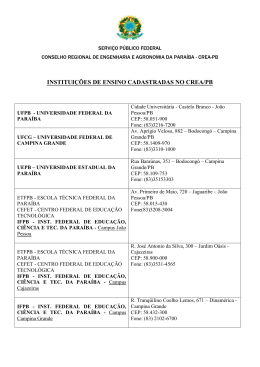 Institui&ccedil;&otilde;es de Ensino - CREA