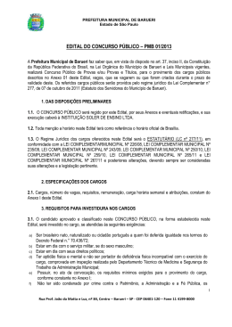 Abertura Edital