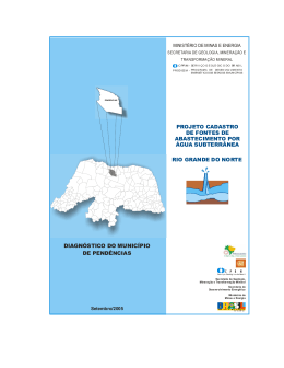 DIAGN&Oacute;STICO DO MUNIC&Iacute;PIO DE PEND&Ecirc;NCIAS RIO