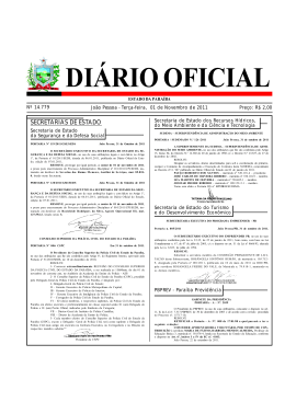 SECRETARIAS DE ESTADO - SSPC-PB