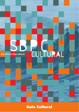 Guia Cultural - SBPC &ndash; Sociedade Brasileira para o Progresso da