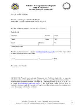 Prefeitura Municipal de Bom Despacho