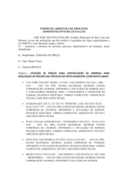 edital de preg&atilde;o presencial n&ordm;006/2014.