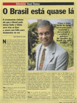 E - O Brasil esta quase la