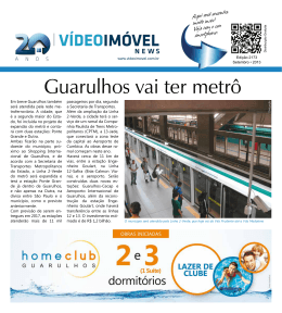 Guarulhos vai ter metr&ocirc;