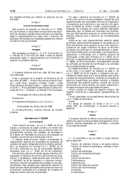 Decreto-Lei n.º 320/99