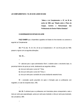 LeiComp110 - Assembléia Legislativa do Estado do Acre