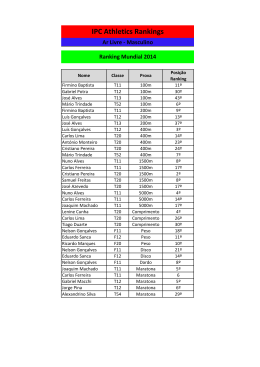 RANKING IPC 2014