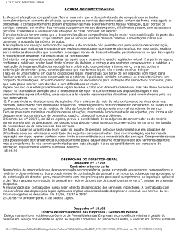 A CARTA DO DIRECTOR-GERAL - Instituto dos Registos e Notariado