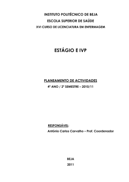 EST&Aacute;GIO E IVP - Instituto Polit&eacute;cnico de Beja