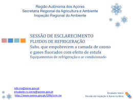 Sess&atilde;o Esclarecimento Fluidos de Refrigera&ccedil;&atilde;o
