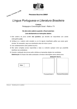 Língua Portuguesa e Lit. Brasileira