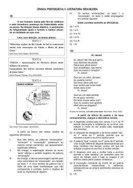Prova 1&ordm; dia