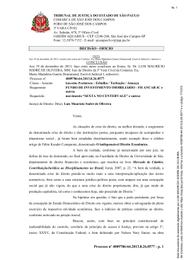 Processo nº 4009786-64.2013.8.26.0577 - p. 1 DECISÃO