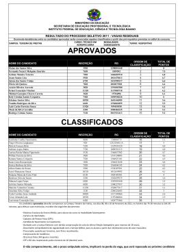 Resultado - Teixeira de Freitas