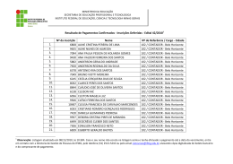 Resultado de Pagamentos Confirmados