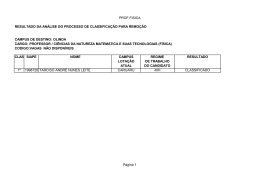 Resultado da An&aacute;lise - Vagas n&atilde;o-dispon&iacute;veis