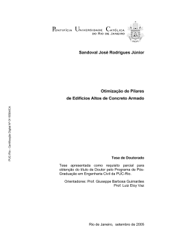 Sandoval Jos&eacute; Rodrigues J&uacute;nior Otimiza&ccedil;&atilde;o de Pilares de Edif&iacute;cios