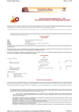 PPG - Centro Paula Souza