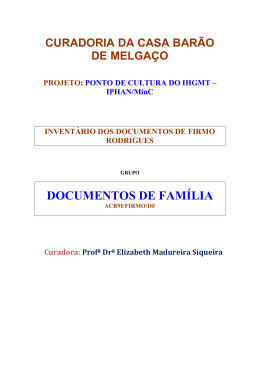 FIRMO JOS&Eacute; RODRIGUES