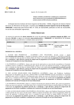 A Dire&ccedil;&atilde;o Geral do Instituto de Ensino Superior do