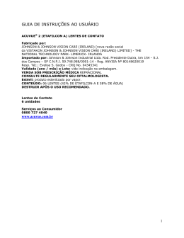 GUIA DE INSTRU&Ccedil;&Otilde;ES AO USU&Aacute;RIO