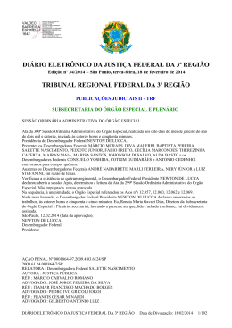 Di&aacute;rio Eletr&ocirc;nico N&ordm; 34 - Sistemas Web