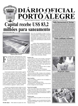 di&aacute;rio oficial porto alegre